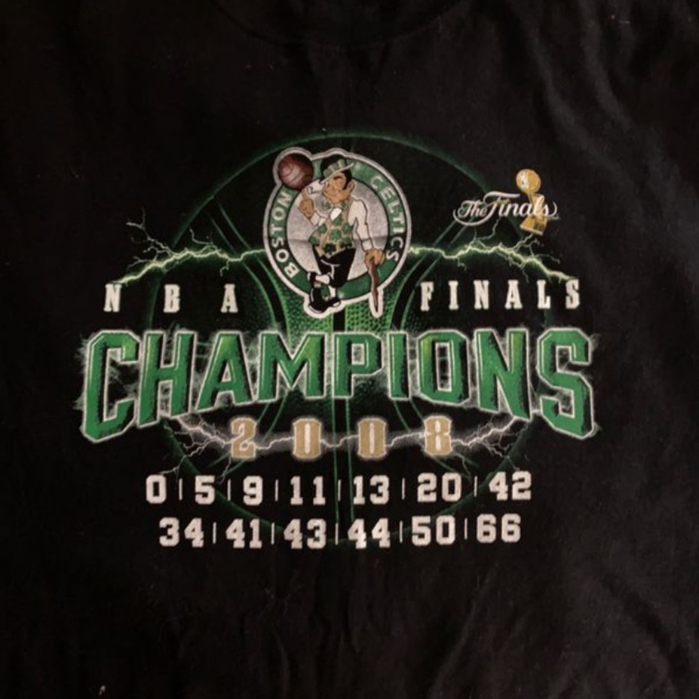 2008 Celtics champions t shirt